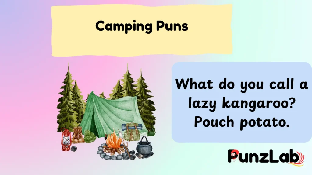 Camping Puns