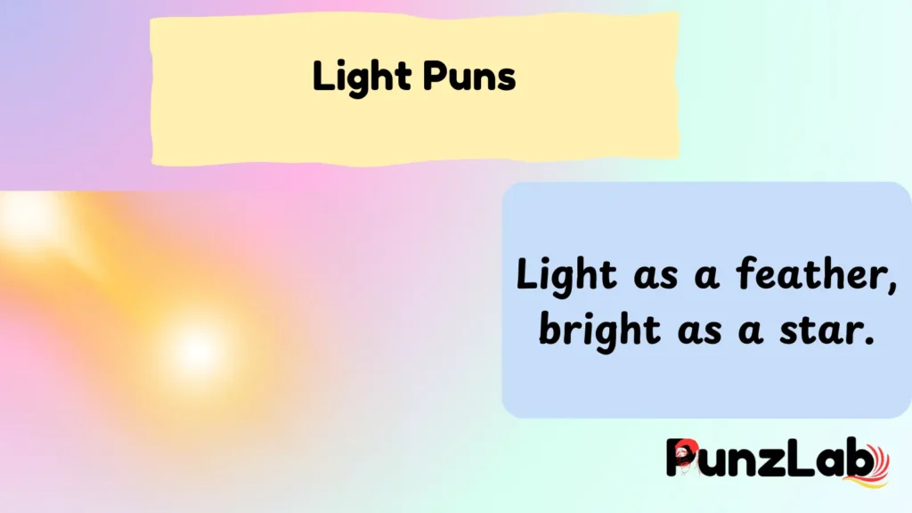 Light Puns