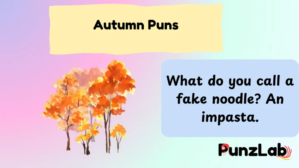 Autumn Puns