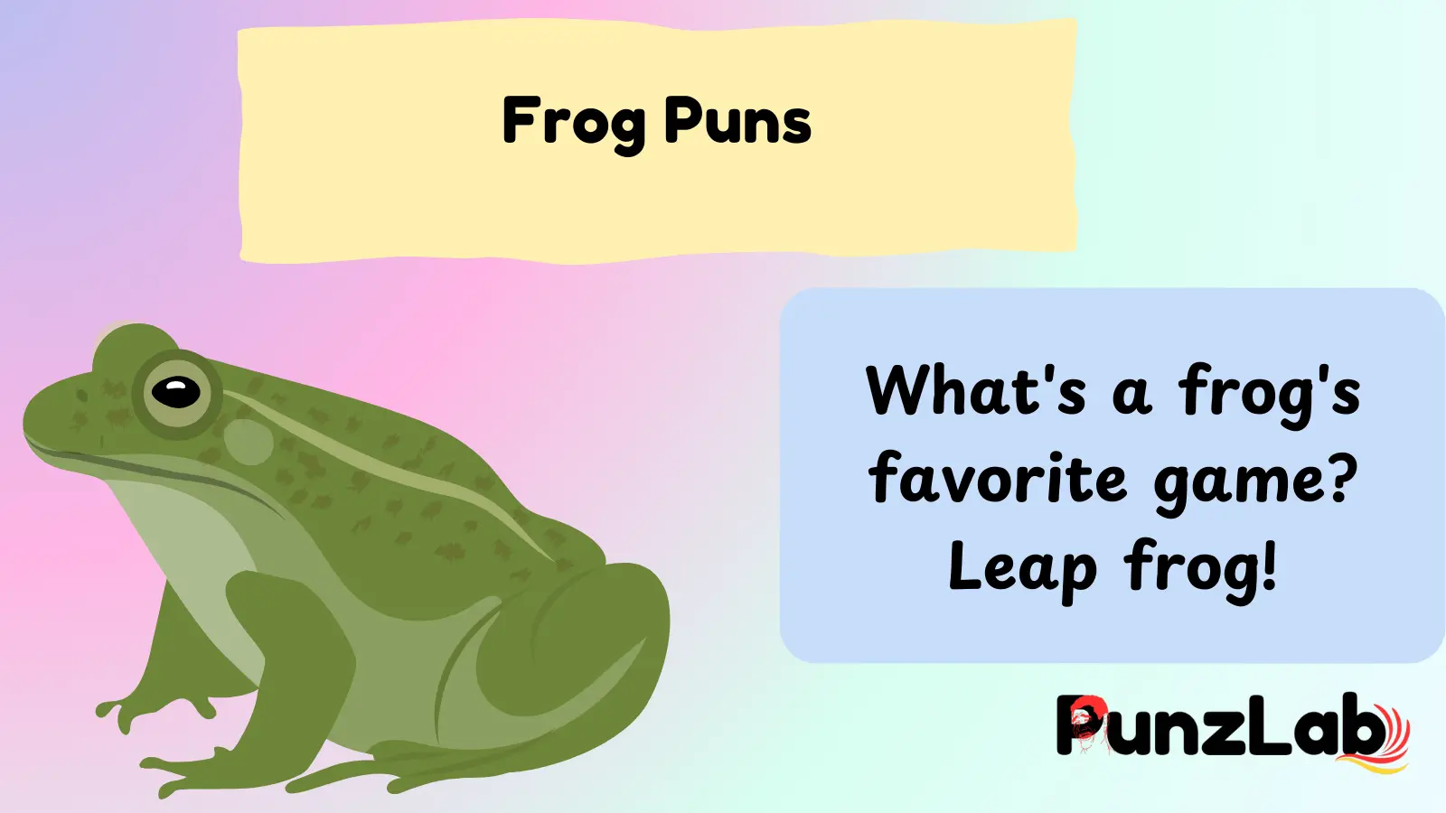 Frog Puns