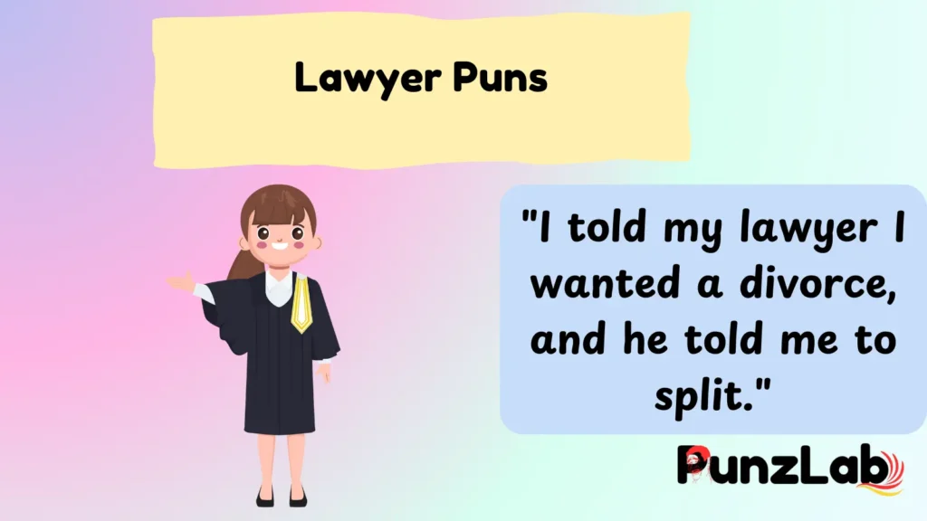 Lawyer Puns