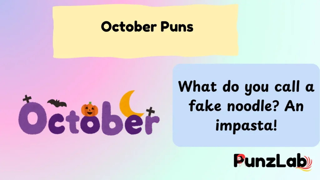 October Puns