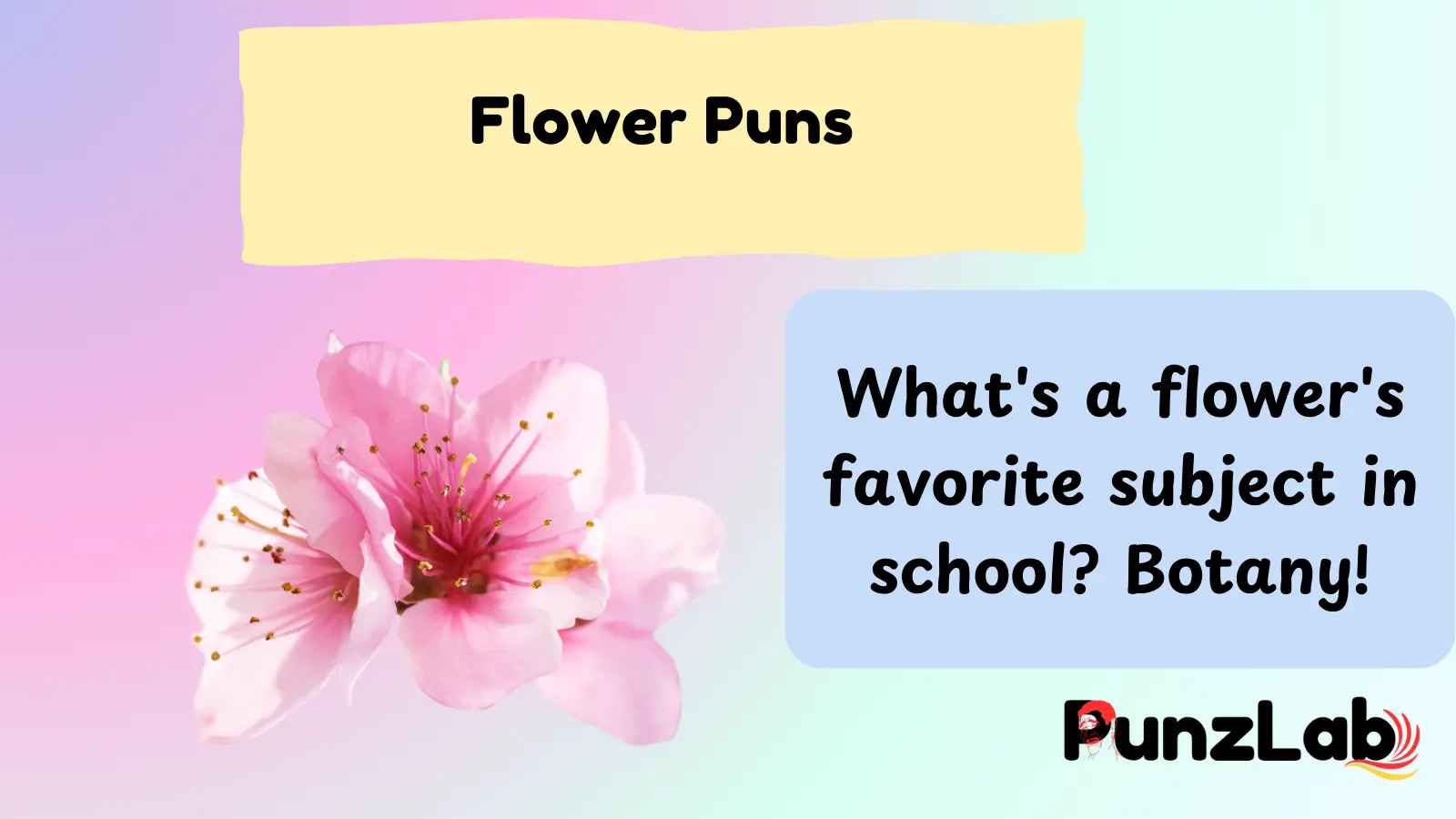 Flower Puns
