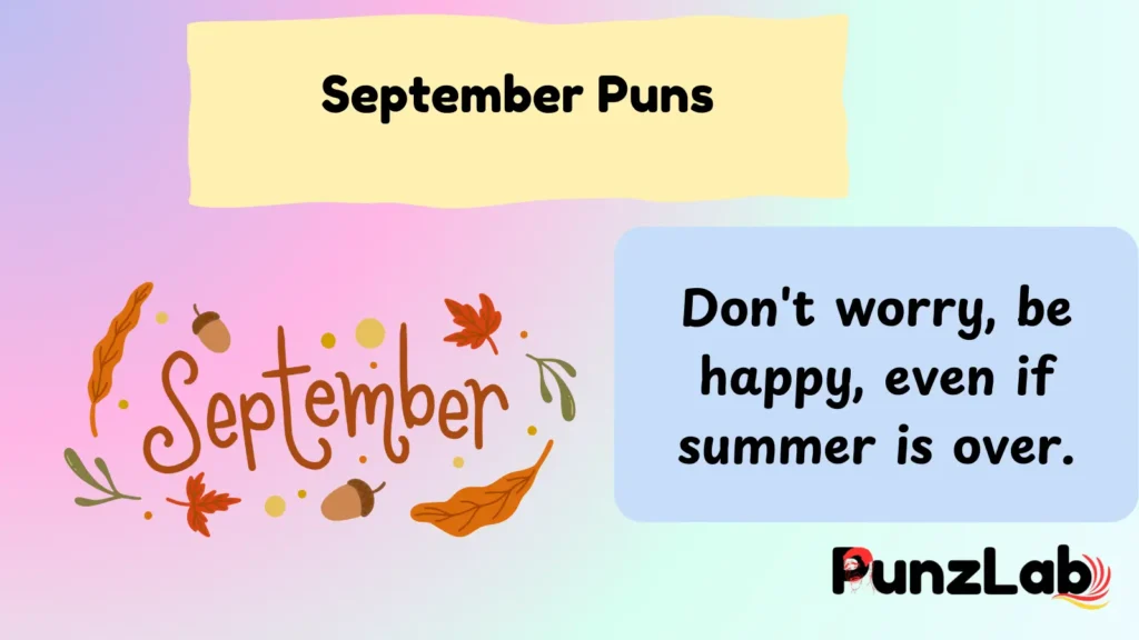 September Puns