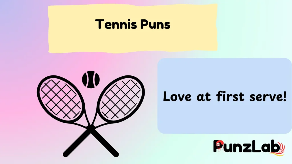 Tennis Puns