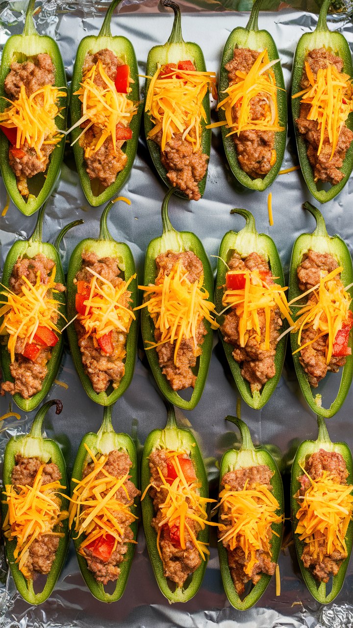 Venison Jalapeño Poppers With Cranberry Goat Cheese – Irresistible Game Day Delight