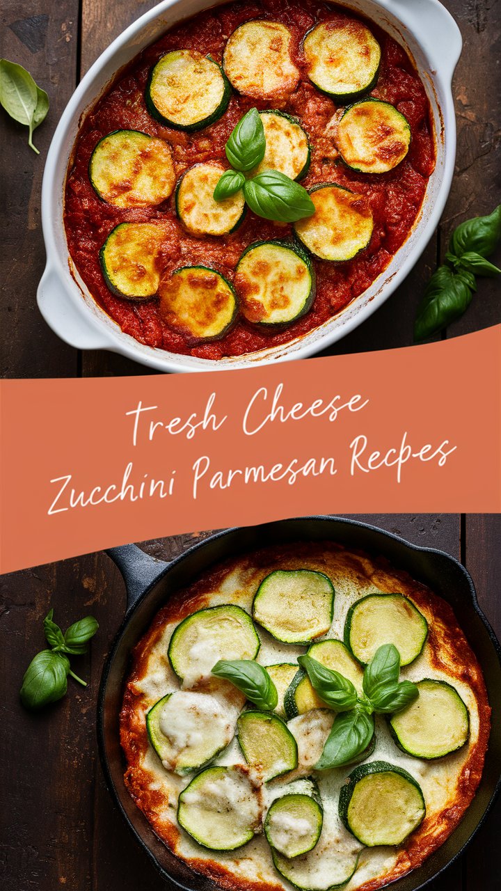 Zucchini Parmesan Melts With Garlic Ricotta: Irresistible Cheesy Delight