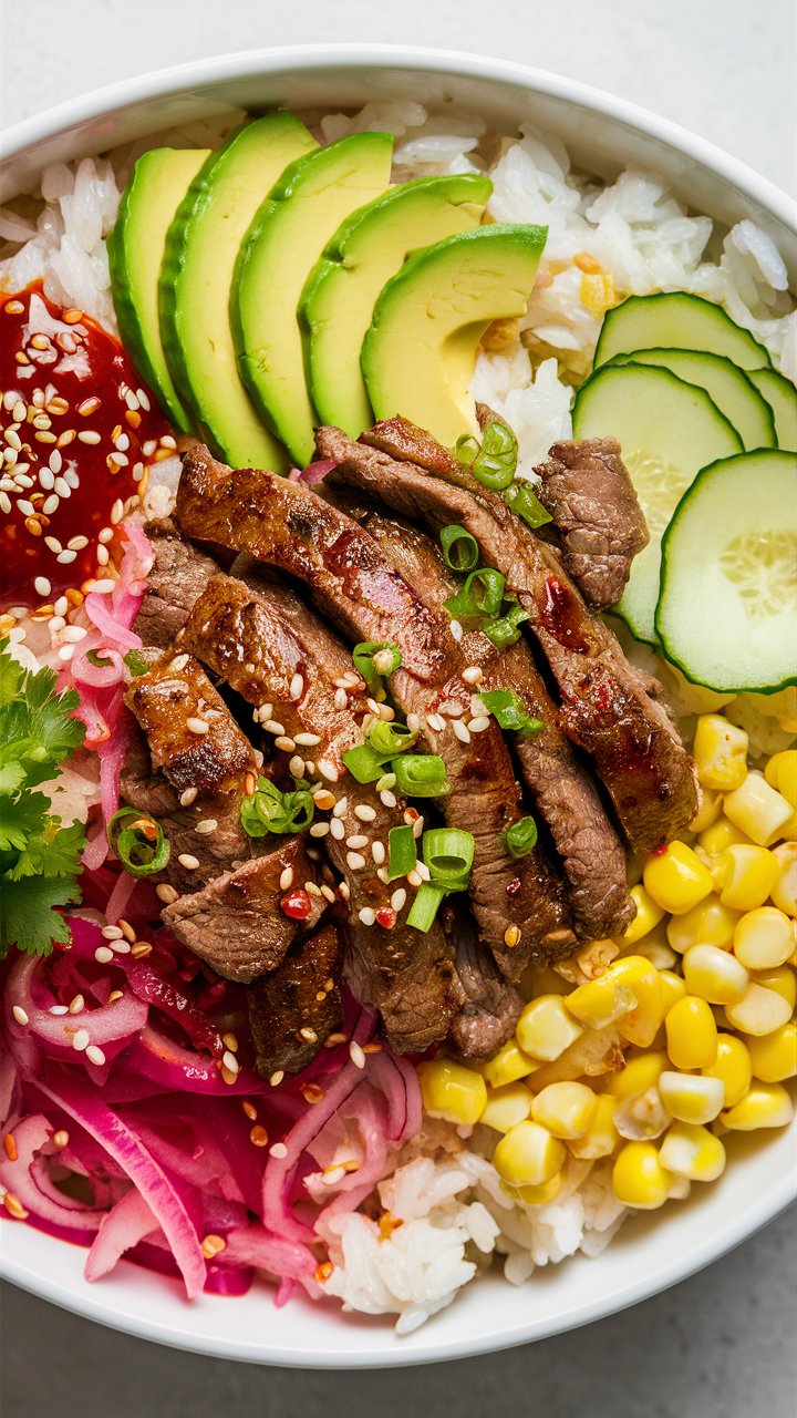 Tex Mex Steak Power Bowl: Bold Chipotle Ranch Bliss
