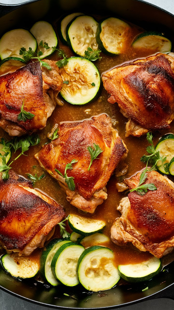 Chicken Zucchini Skillet Bake: The Best One-Pan Recipe