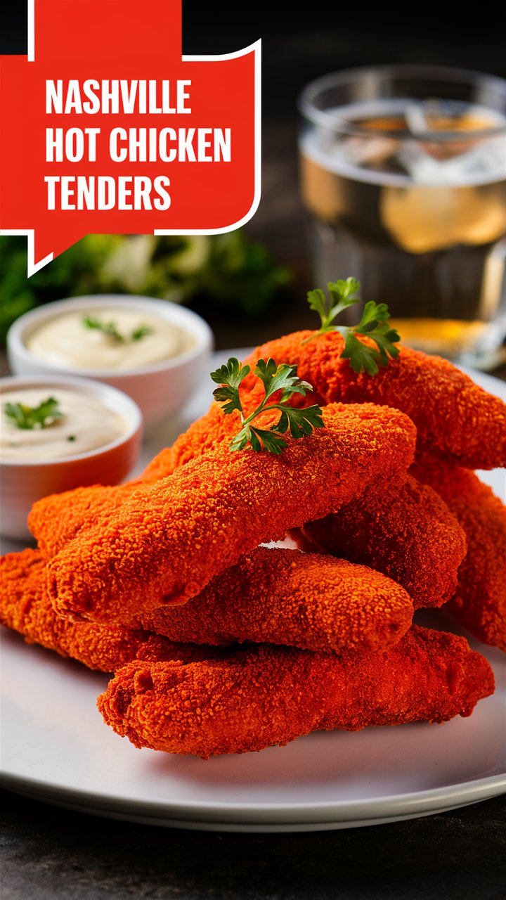 Air Fryer Nashville Hot Chicken Tenders: A Spicy, Crispy Delight Made Healthier