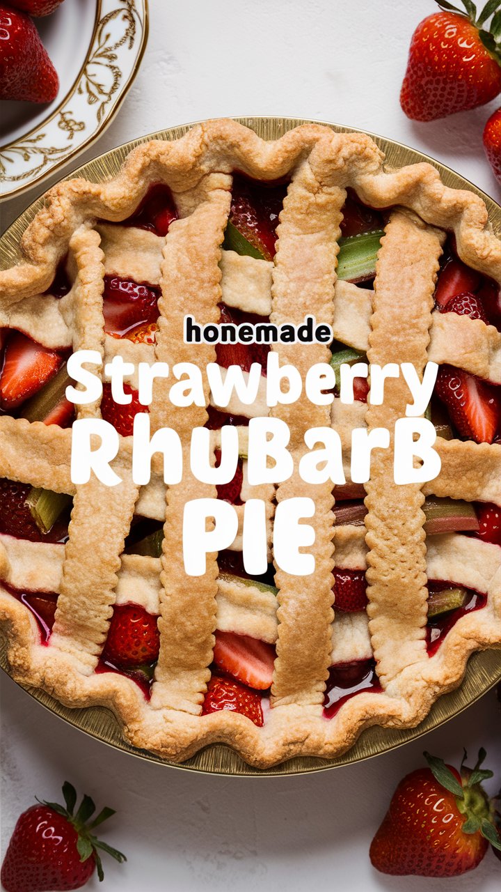 Strawberry-Rhubarb Pie: The Best Recipe for a Delicious Dessert