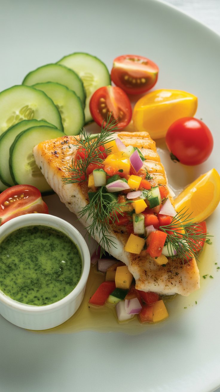 Lemon Herb Grilled Sea Bass with Capers and Olives: Best Grilling Recipe for Summer