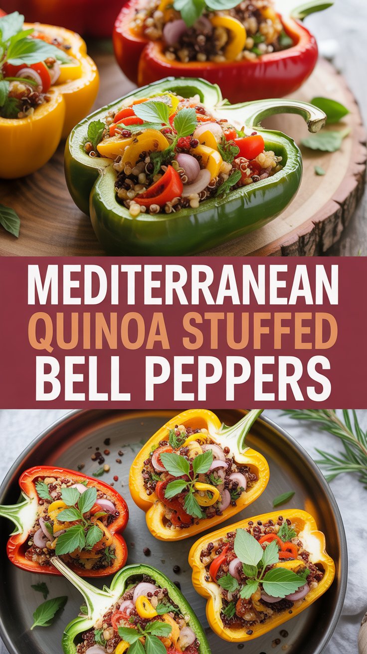 Mediterranean Stuffed Bell Peppers with Couscous: The Best Recipe for a Flavorful Meal